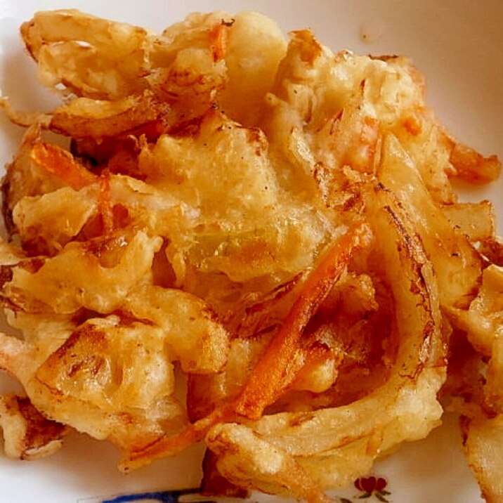 サクサク エリンギ 玉ねぎ 人参のかき揚げ レシピ 作り方 By なな1151 楽天レシピ